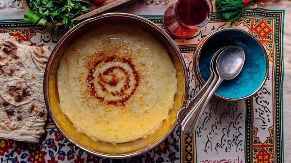 طرز تهیه حلیم گندم با قلم و آب قلم ، لذیذ و کش دار