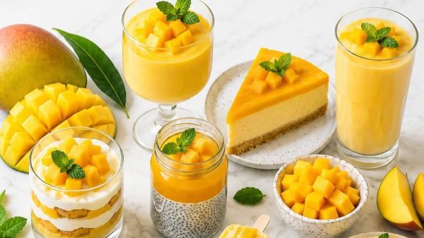دسر انبه؛ طرز تهیه 10 مدل دسر انبه آسان و خوشمزه در خانه